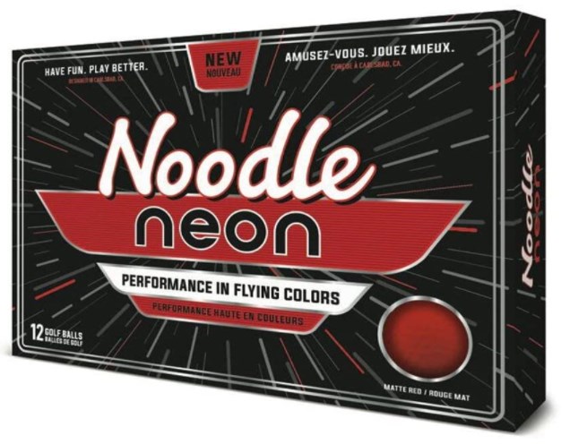 TaylorMade Noodle Neon Matte Color Golf Balls 